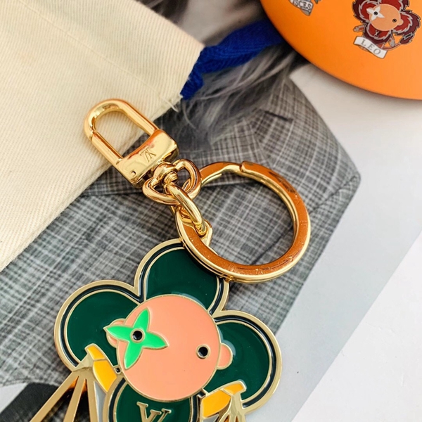 ブランドキーホルダー素材ディテール